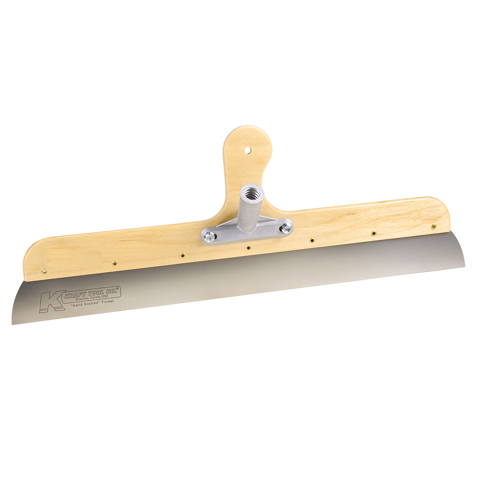 White Cap Kraft 24" Wood Frame Ss Smoother With BuiltIn Handle And
