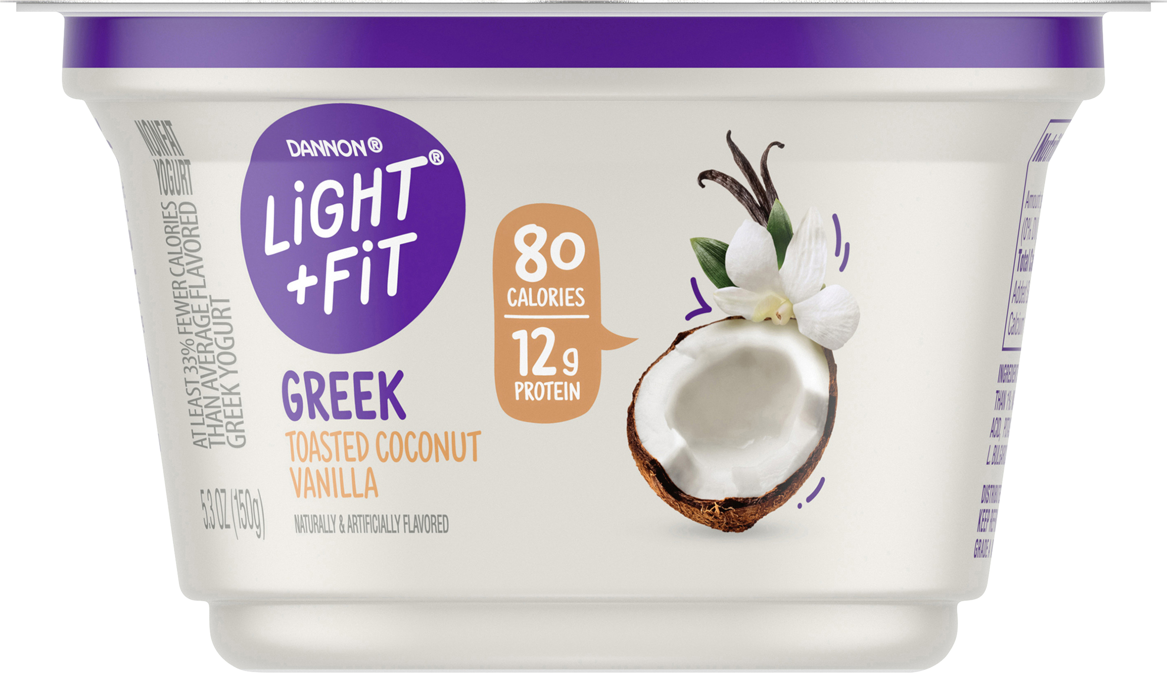 Calories in Organic Greek Yogurt, Plain from Kirkland Signature