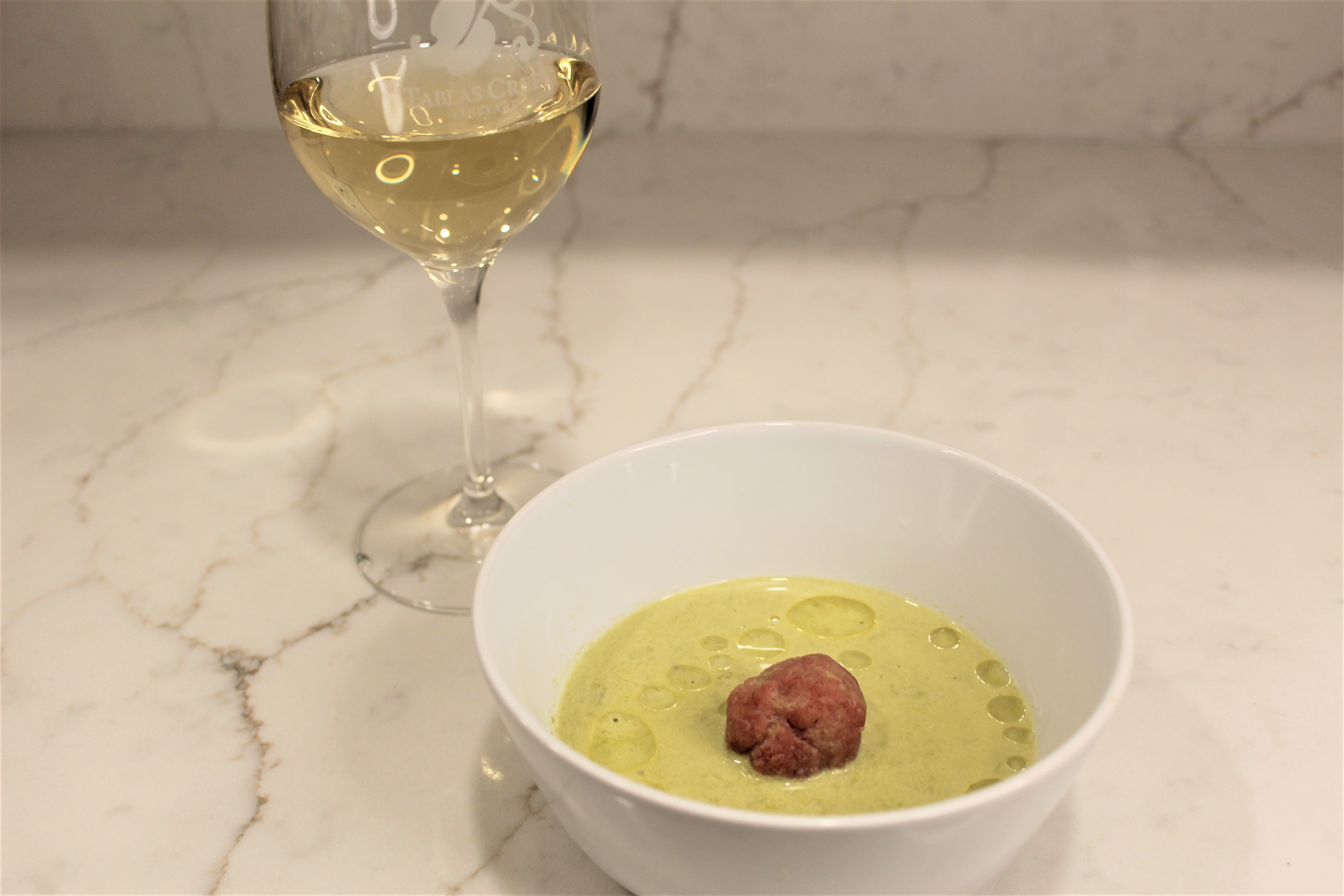 Cream of Grilled Asparagus Soup Tablas Creek