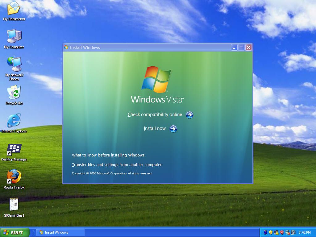 Upgrading Window XP to Windows Vista TechRepublic