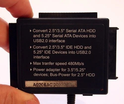 Cracking Open the Coolmax USB Hard Disk Adapter | TechRepublic