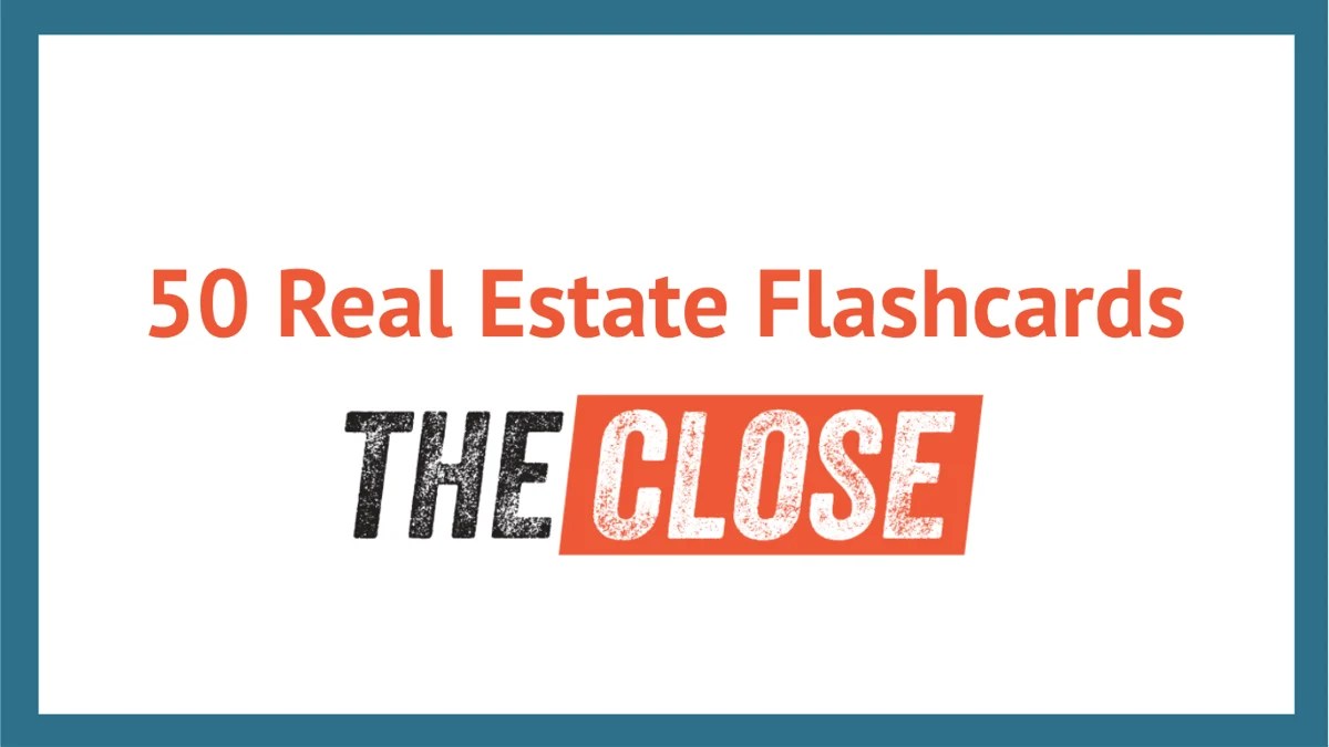 50 Free Real Estate Flashcards for Exam Prep (Download & Video)