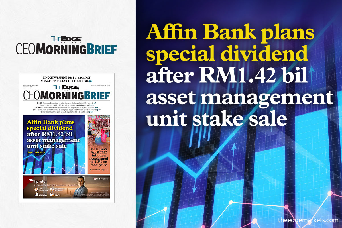 Affin Bank plans special dividend after RM1.42b asset management unit