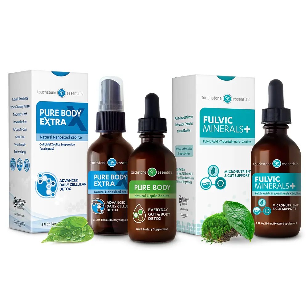 Detoxify with liquid zeolite and replenish your body with natural