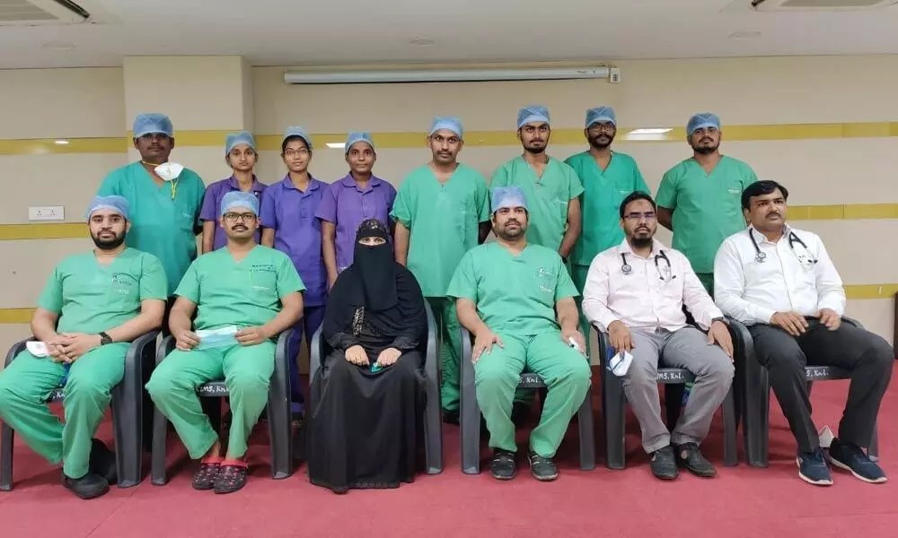 Kurnool KIMS Hospital perform rare heart surgery