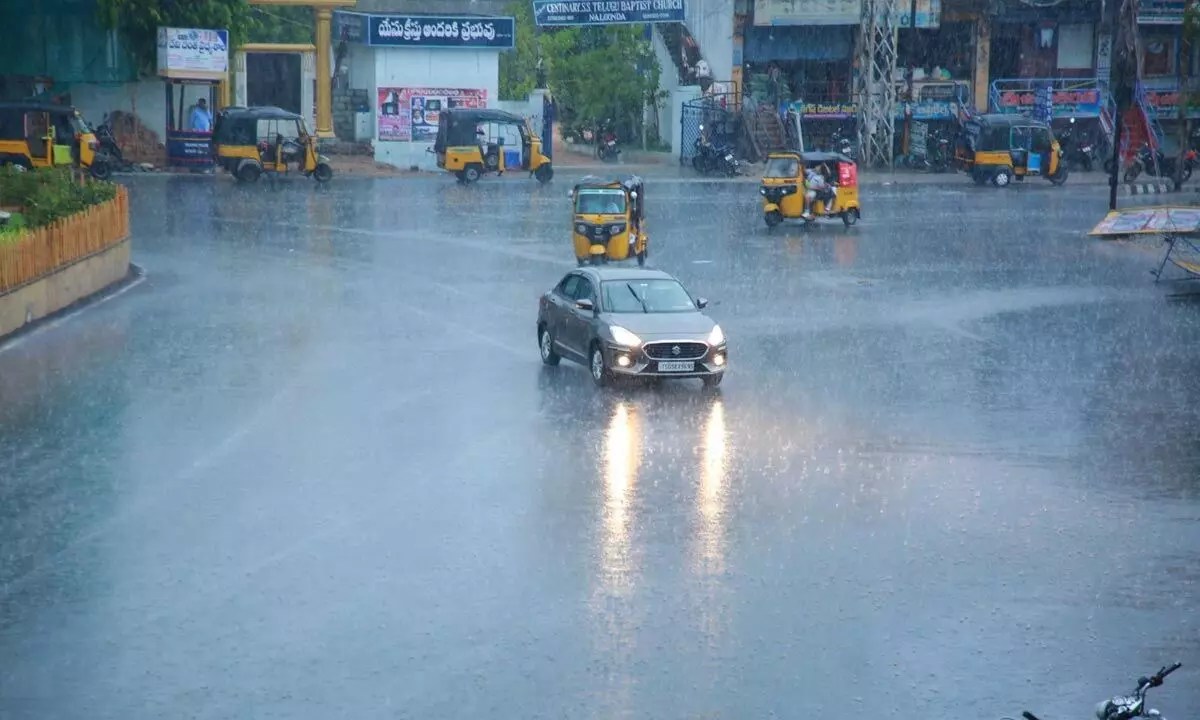 Telangana first monsoon showers