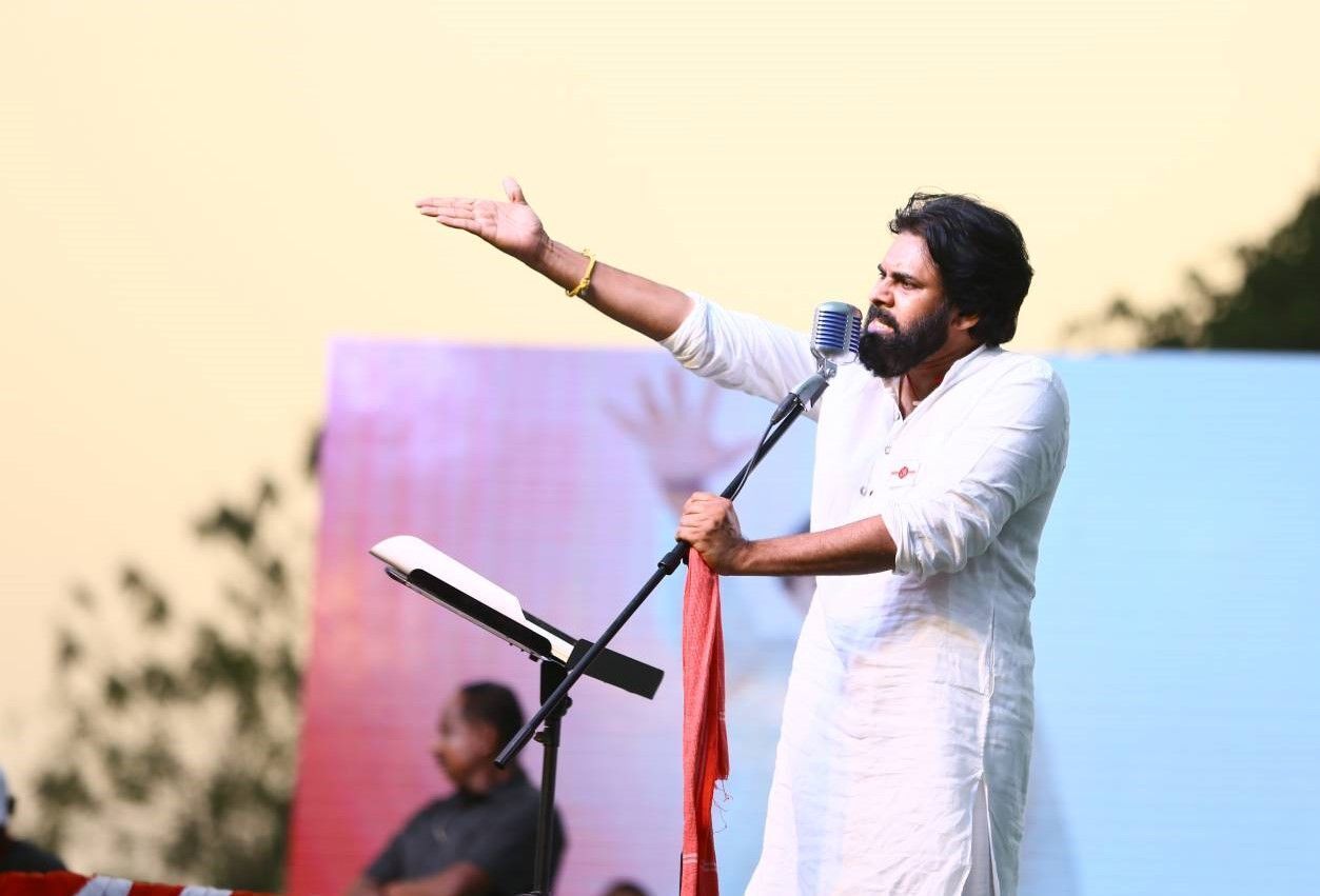 Jana Sena party chief Pawan Kalyan expresses his dream to the