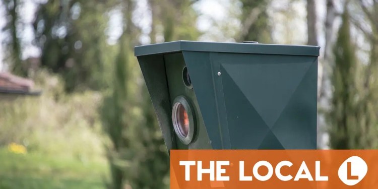 Why was a French driver fined 90,000 francs for speeding in Swizerland?