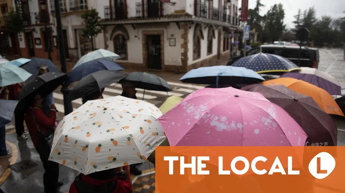 Fuertes lluvias afectarán a 12 regiones mientras España descansa del calor interminable