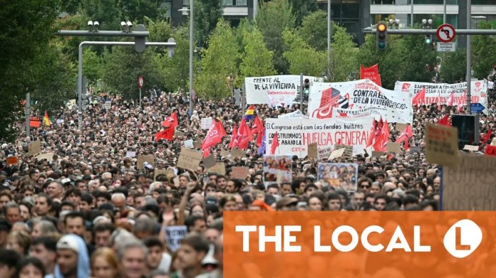 Housing protests flare in Spain after relief measures rejected