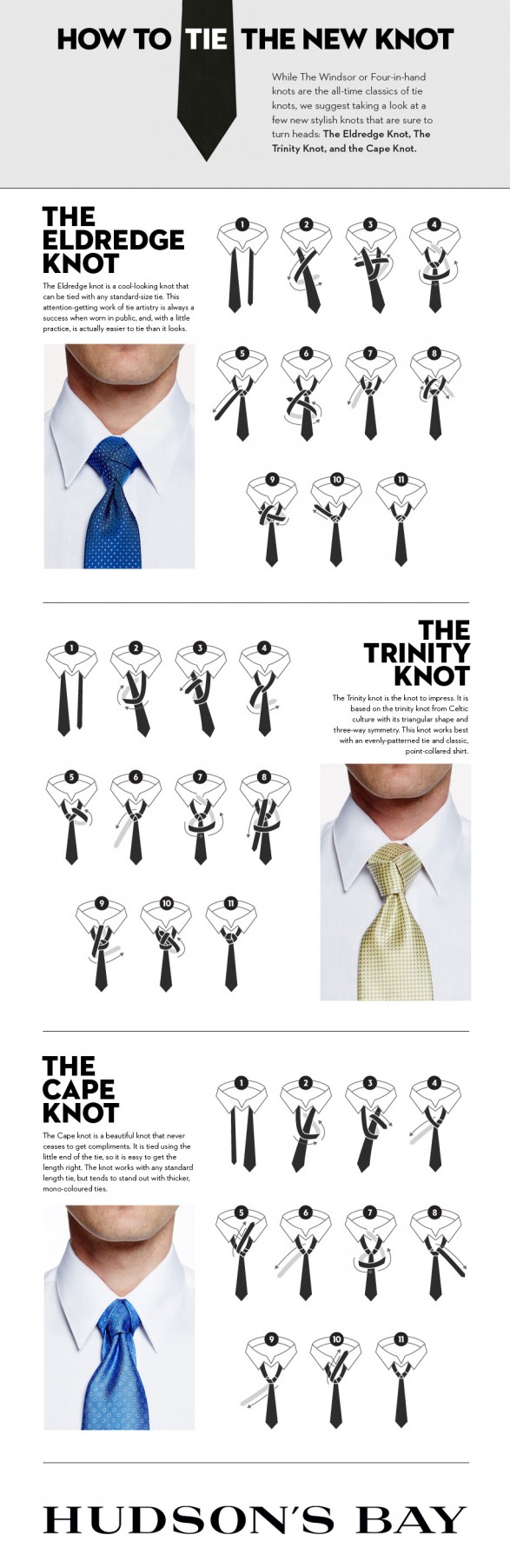 3 Fun New Ways to Tie Your Tie