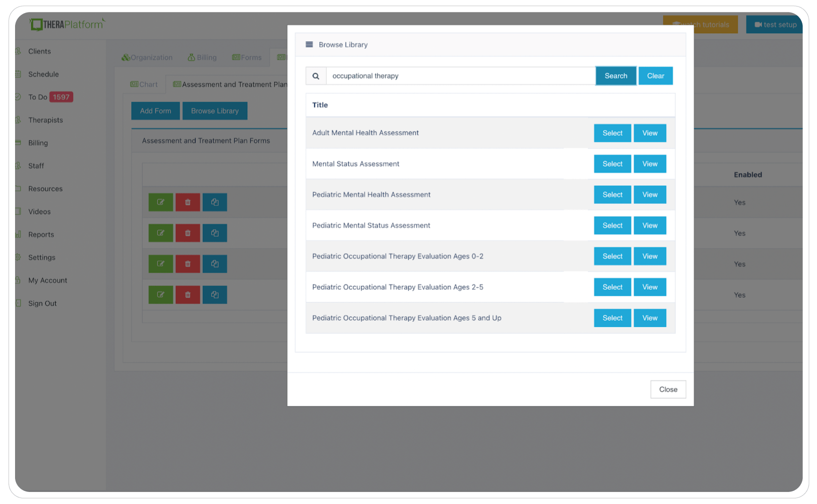 Occupational therapy goals for children and adults