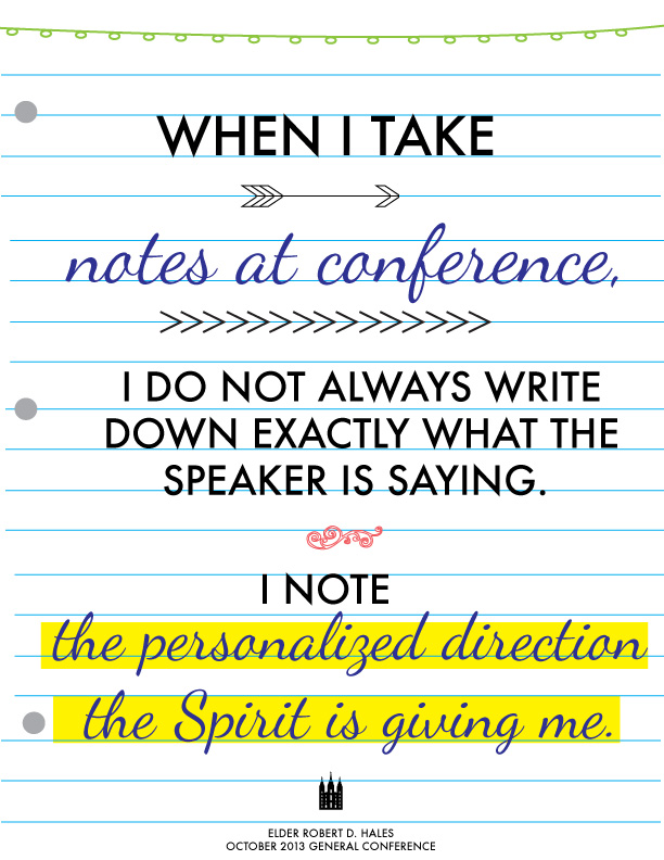 lds general conference quotes Inspiring Quotes About Conference- The Red Headed Hostess