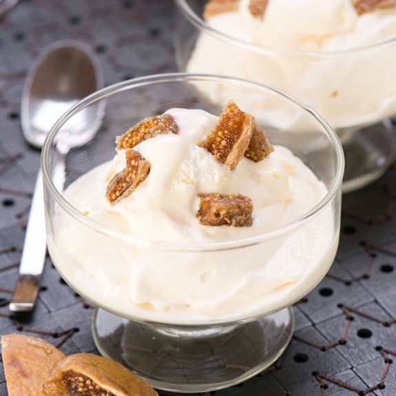 Medovofíková zmrzlina s kozím sýrem Cookidoo® the official