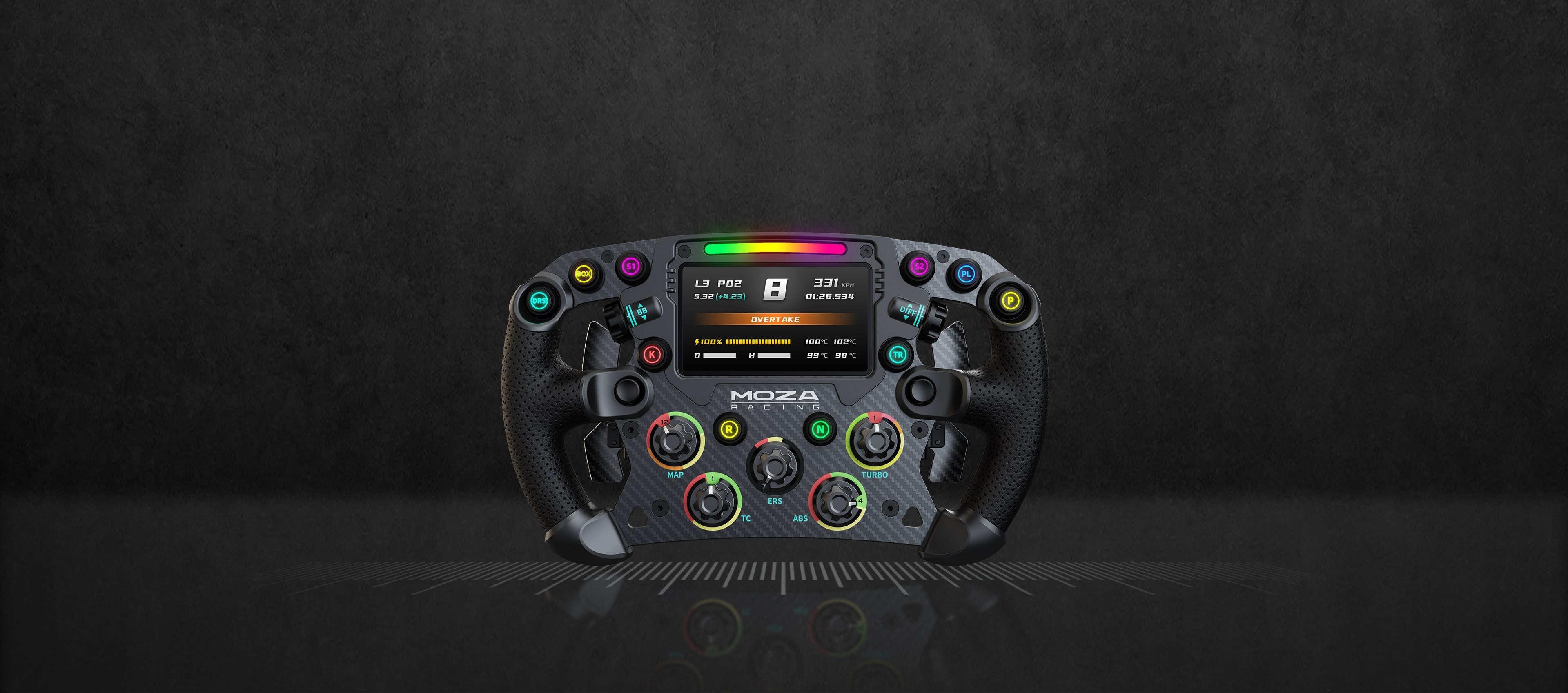 Moza FSR Steering Wheel - Clutch Kick