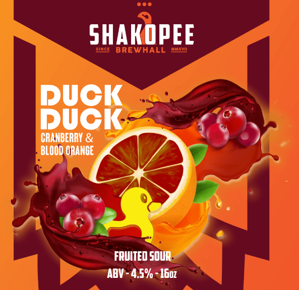 Duck Duck... Cranberry & Blood Orange Shakopee Brewhall Untappd