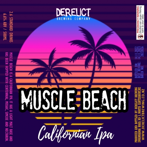 Muscle Beach Derelict Brewing Untappd