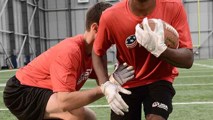 By removing helmets, Giants hope to teach fundamentals of shoulder tackling