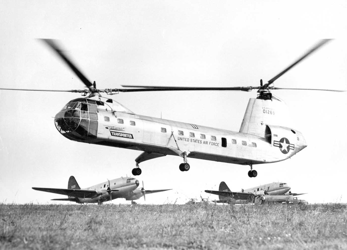 The story behind the Piasecki H16 ‘Transporter’ tandem helicopter