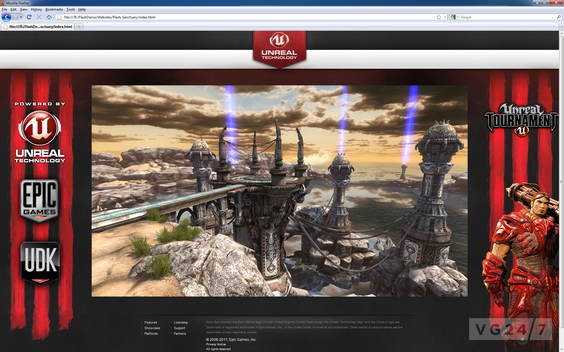 Unreal Engine 3 brings 3D gaming to Flash - VG247