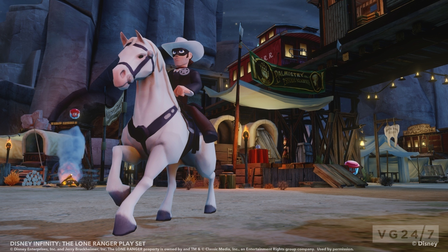 Disney Infinity shots and a trailer show off the Lone Ranger playset