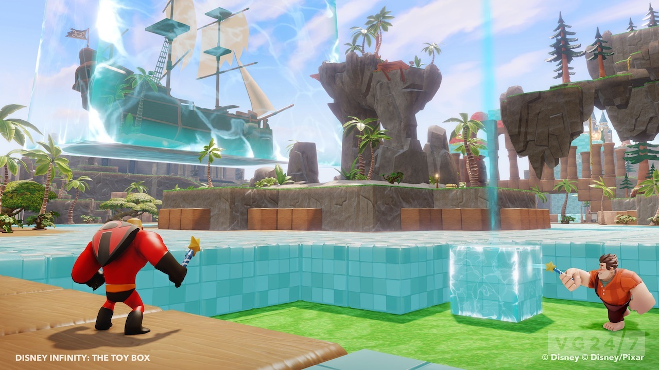 Disney Infinity trailer demos Toy Box mode world creation VG247
