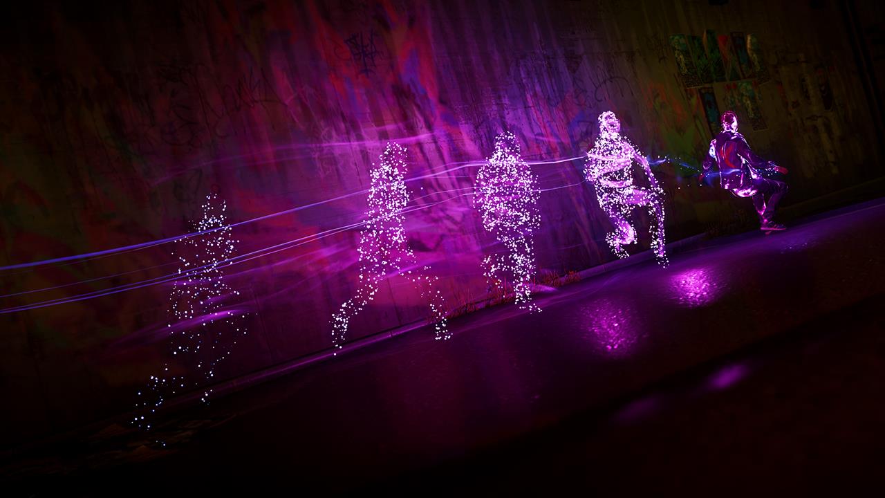 inFamous Second Son screens show more neon powers and combat VG247