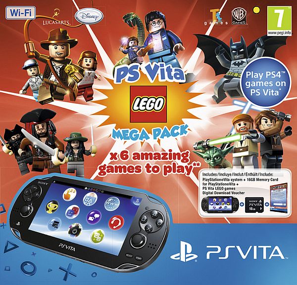 LEGO Mega Pack bundles announced for PS Vita VG247