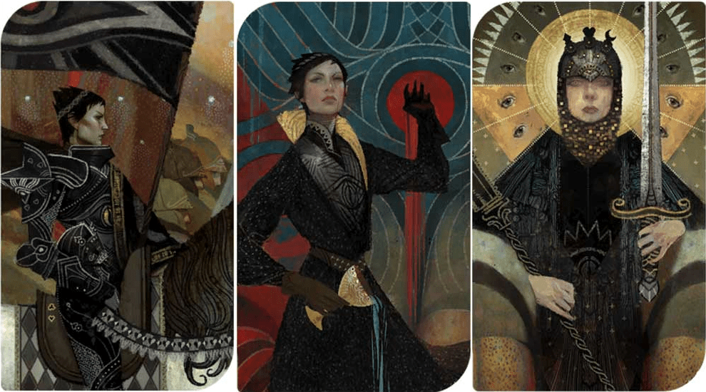 How and why Dragon Age Inquisition character tarot cards change VG247