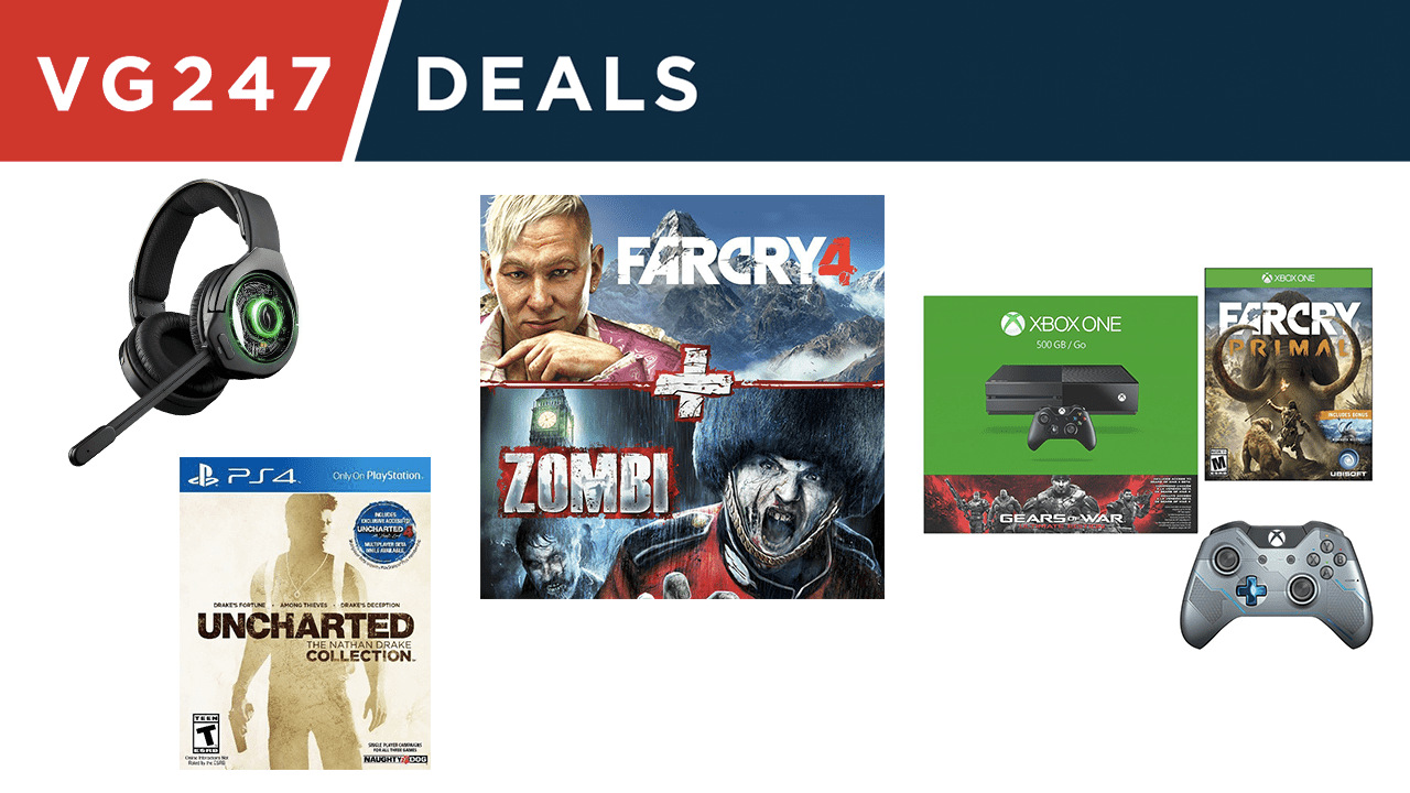 VG247 Deals 500GB Xbox One + games bundle for 349, 15 off Afterglow