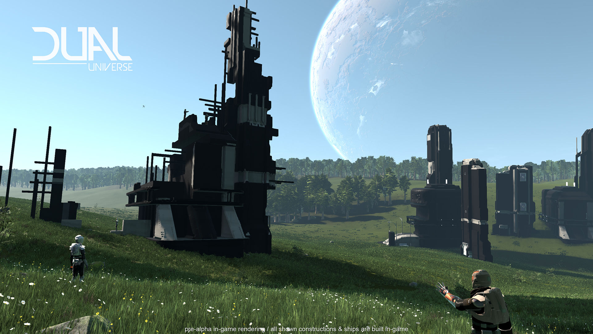 Dual Universe combines scifi star systems and Minecraft VG247
