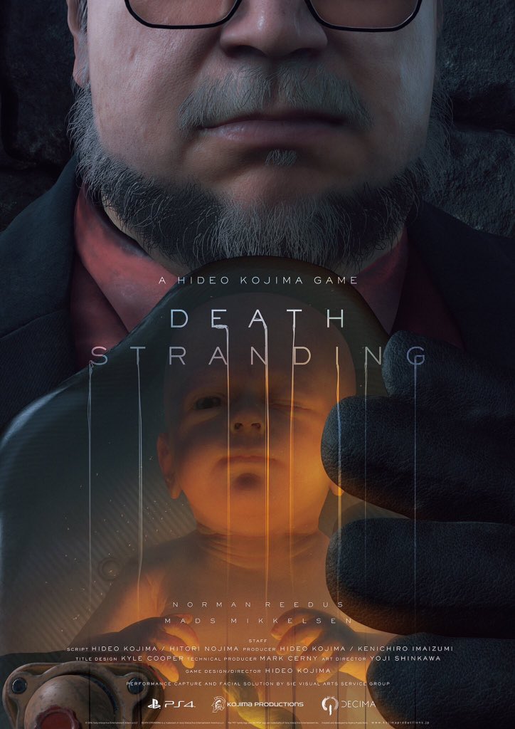 Surprise Death Stranding shown off at The Game Awards. featuring Mads Mikkelsen VG247