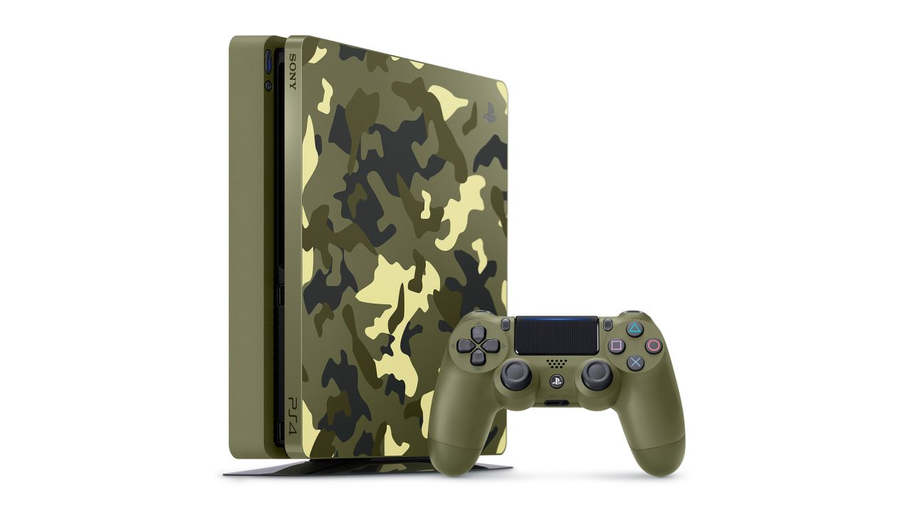 Call of Duty WW2 limited edition PS4 bundle features a 1TB console with a camo pattern VG247
