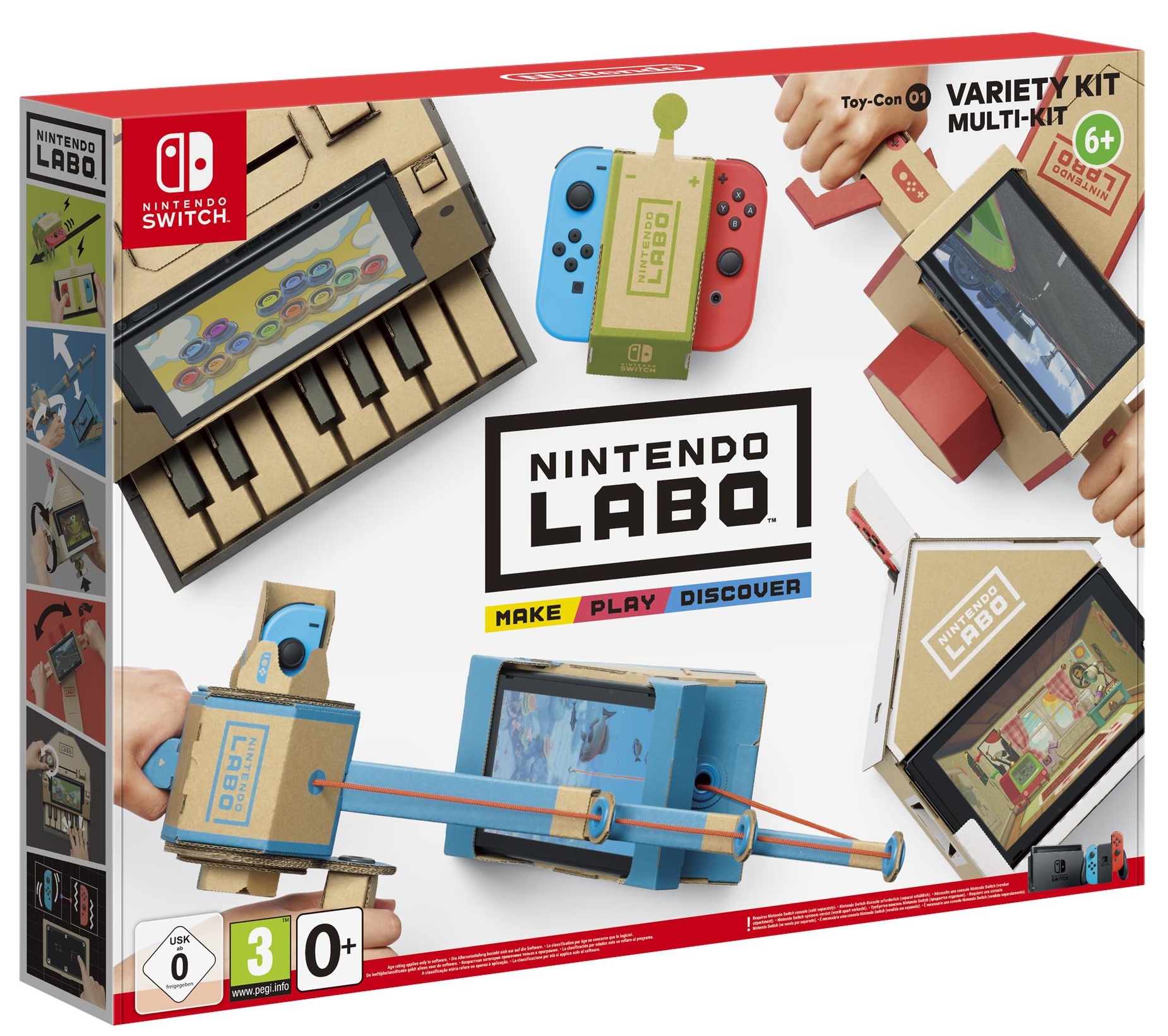 Nintendo Labo is a DIY cardboard toy line for Switch, price starts from