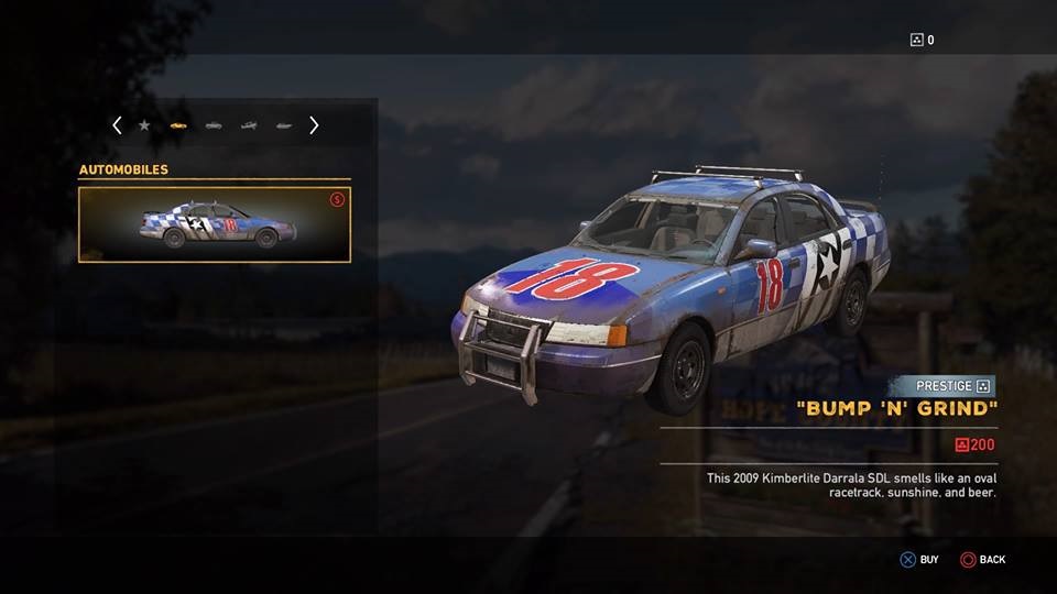 Far Cry 5 all Prestige weapons and vehicle skins and how much they
