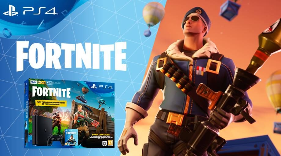 Fortnite PlayStation 4 Bundle arrives next month with exclusive skin