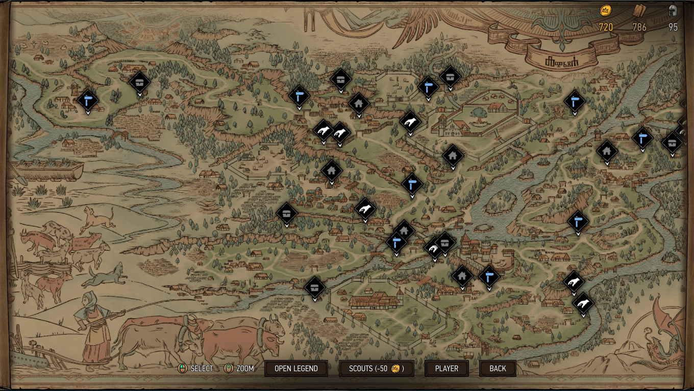 Thronebreaker The Witcher Tales where to find the golden chests in