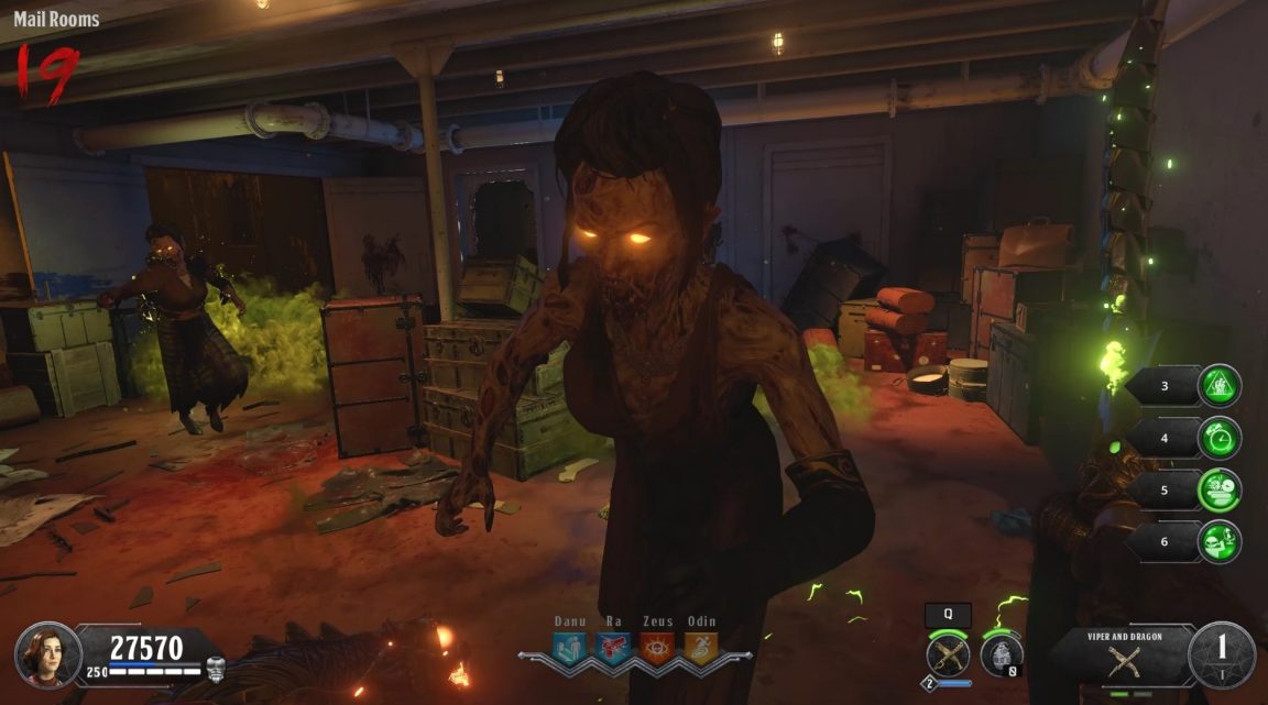 Black Ops 4 IX Zombies guide Brazen Bull shield, Death of Orion