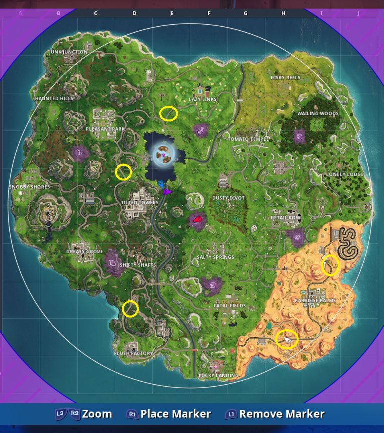 Fortnite Where to find the radar signs all radar locations VG247