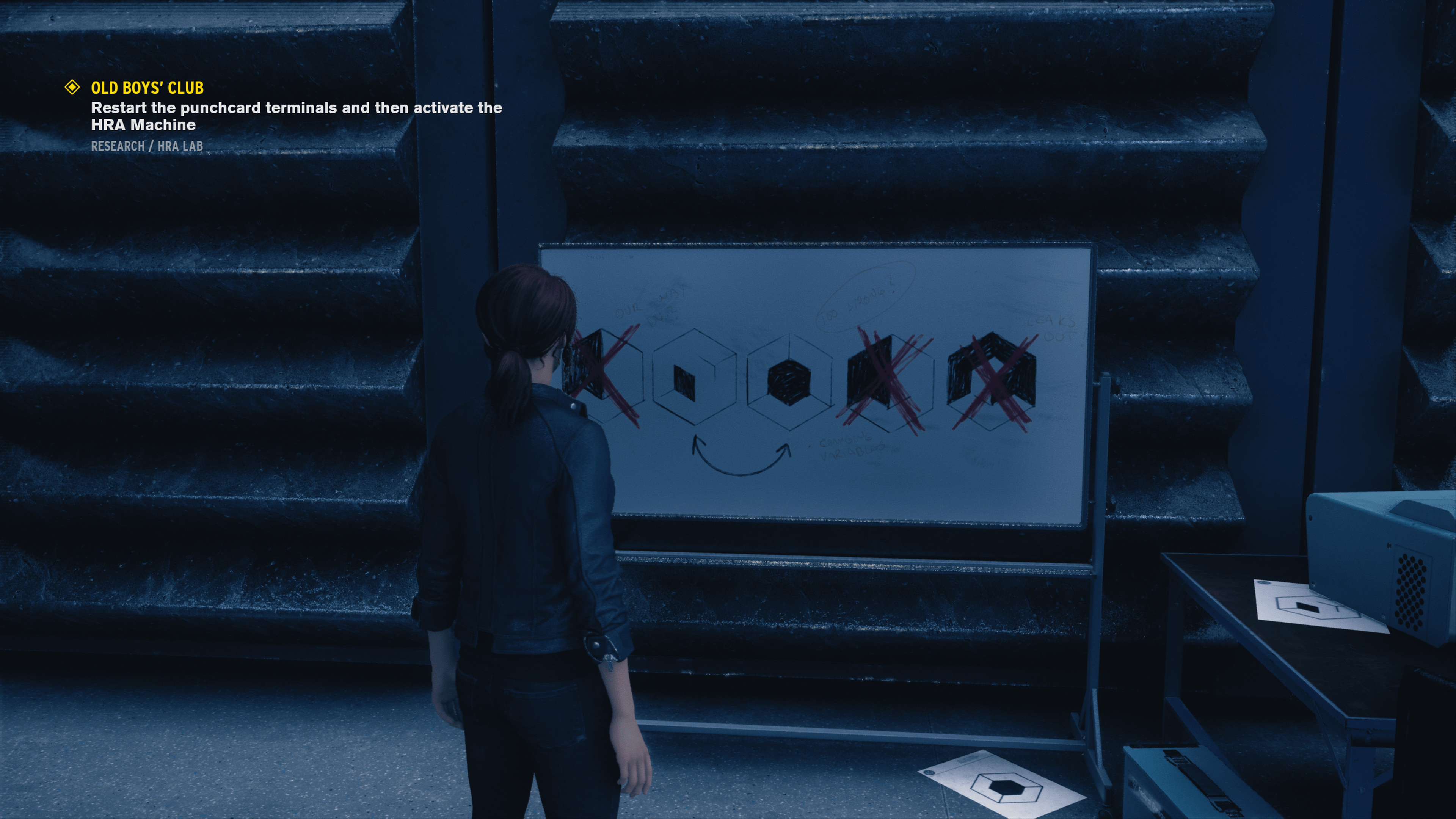 Control puzzle guide punch card and mirror puzzle walkthrough VG247