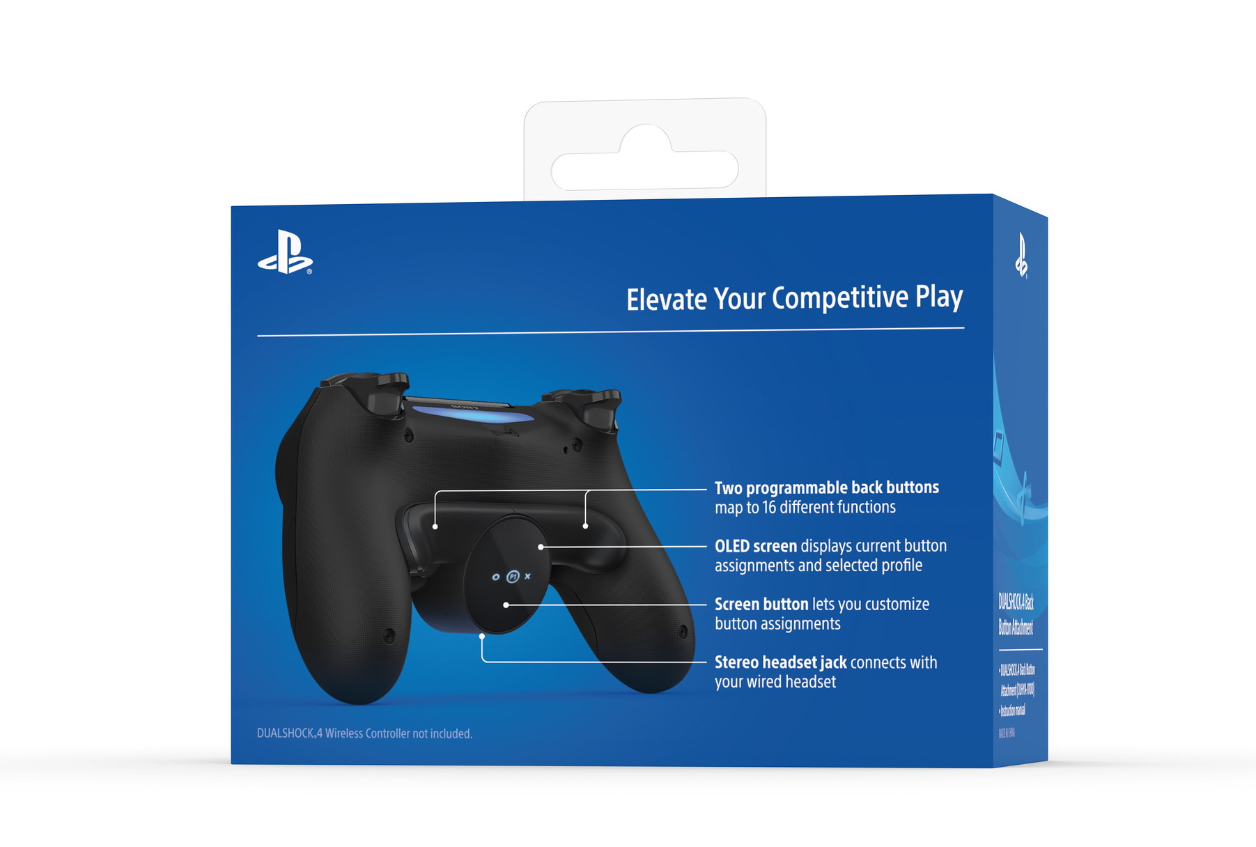 Official DualShock 4 attachment adds two back paddles VG247