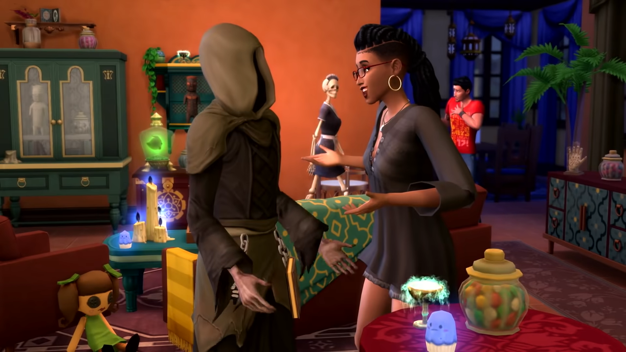 The Sims 4 Paranormal How to summon Guidry the Ghost Summoning