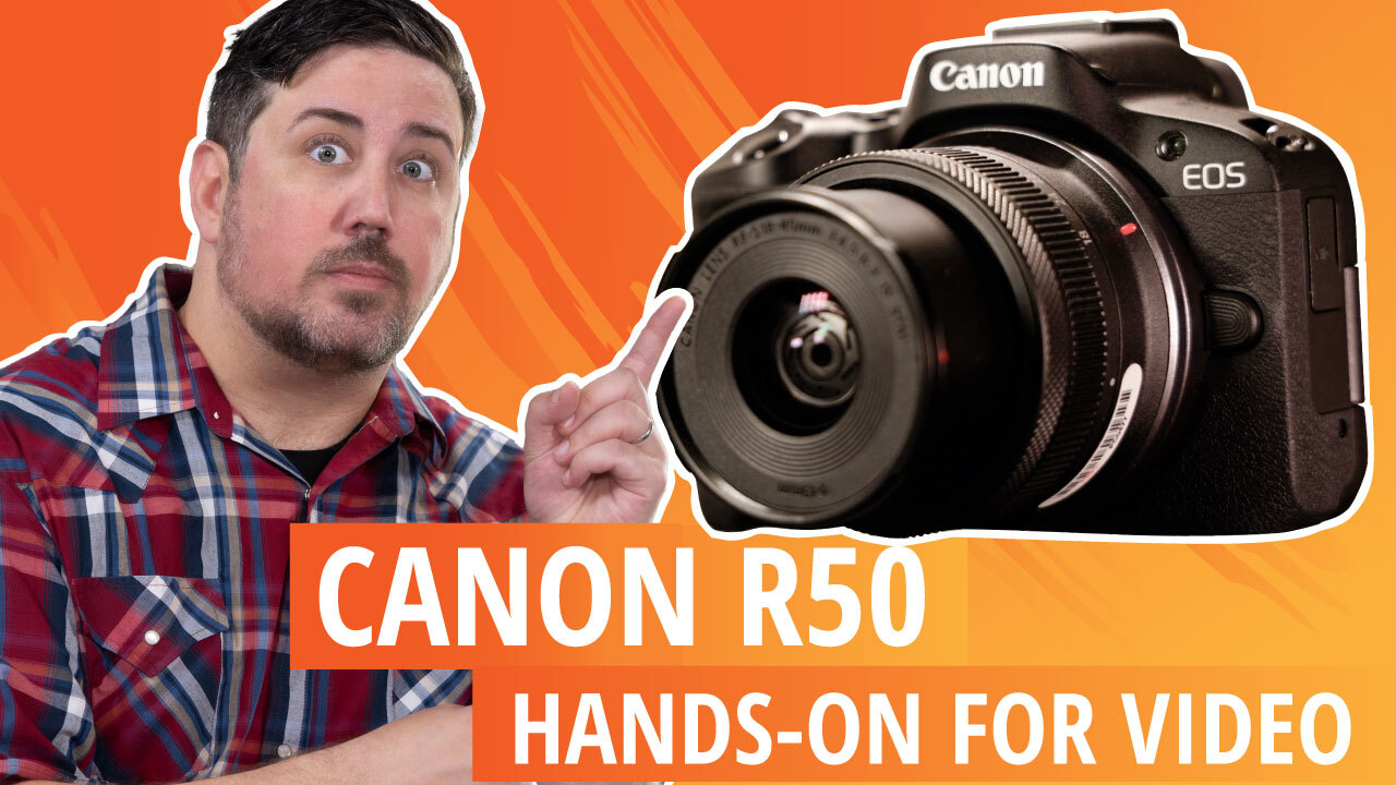 The Canon EOS R50 is the perfect camera for beginners Review Videomaker