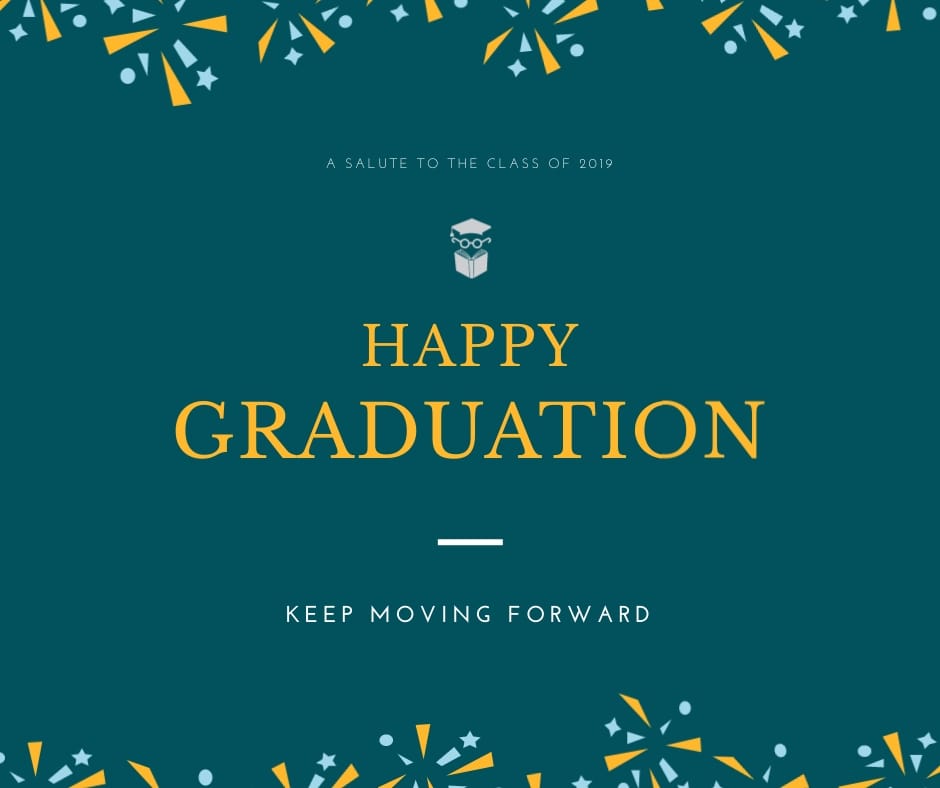 Happy Graduation Facebook Post Template Visme