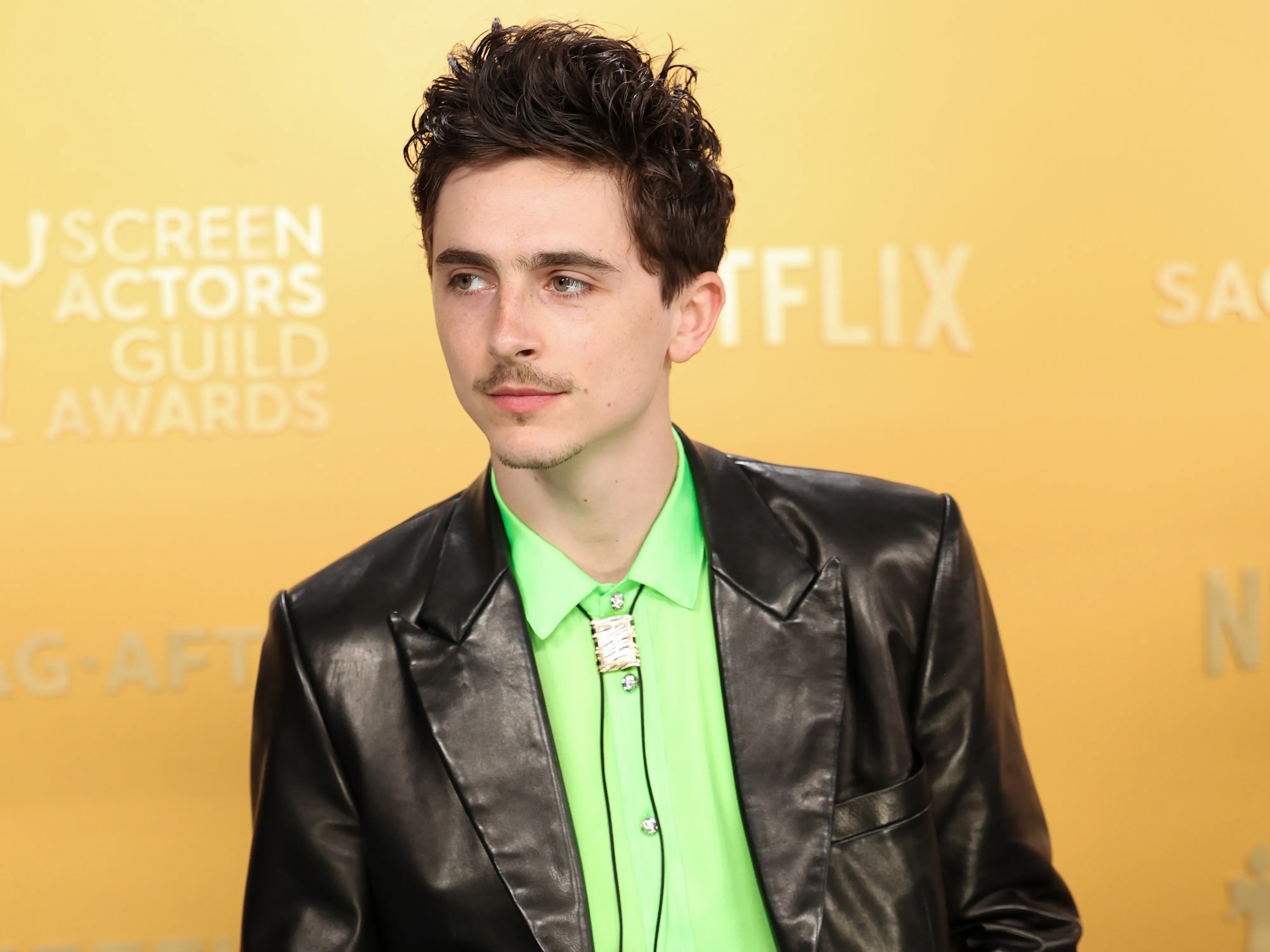 Timothe Chalamet Brought The Nights Most Eccentric Suit To The 2025