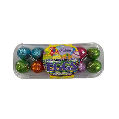 Madelaine Easter Milk Chocolate Egg Crate, 1 each Gourmet