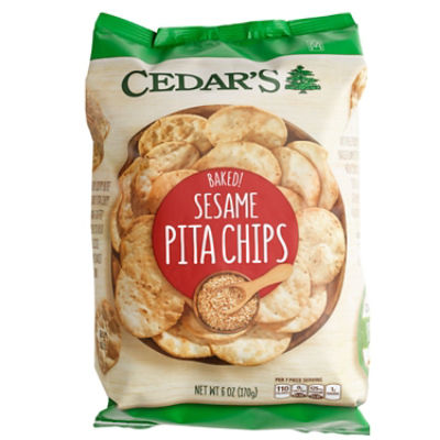 Cedars Sesame Pita Chips ShopRite