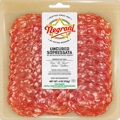 Negroni Sopressata, 4 oz Fairway