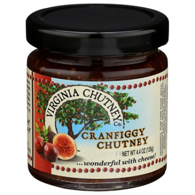 Virginia Chutney Co. Cranfiggy Chutney, 4.4 oz