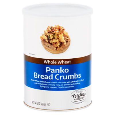 ShopRite Trading Company Whole Wheat Panko Bread Crumbs, 8 oz